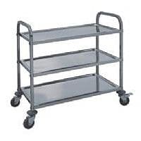 Stainless Steel Dining Trolley