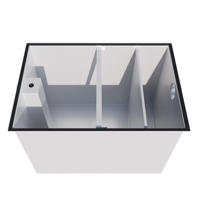 Commercial Grease Trap – 482 Litre Epoxy-Coated Steel | Outdoor & Underground Use | 100KGB Grease Traps / Interceptors - Mild Steel Empire
