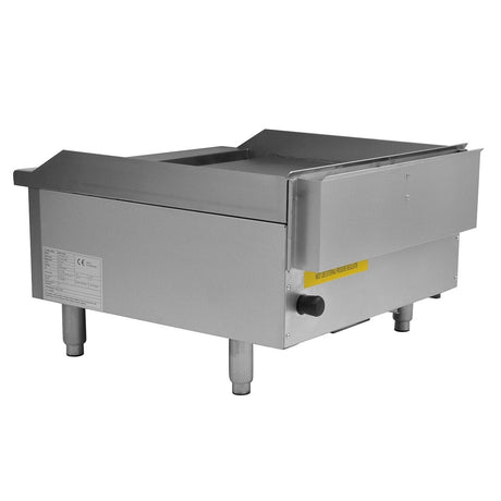 Hamoki 2 Burner Gas Countertop Griddle 604mm Wide - 101058 Gas Griddles Hamoki