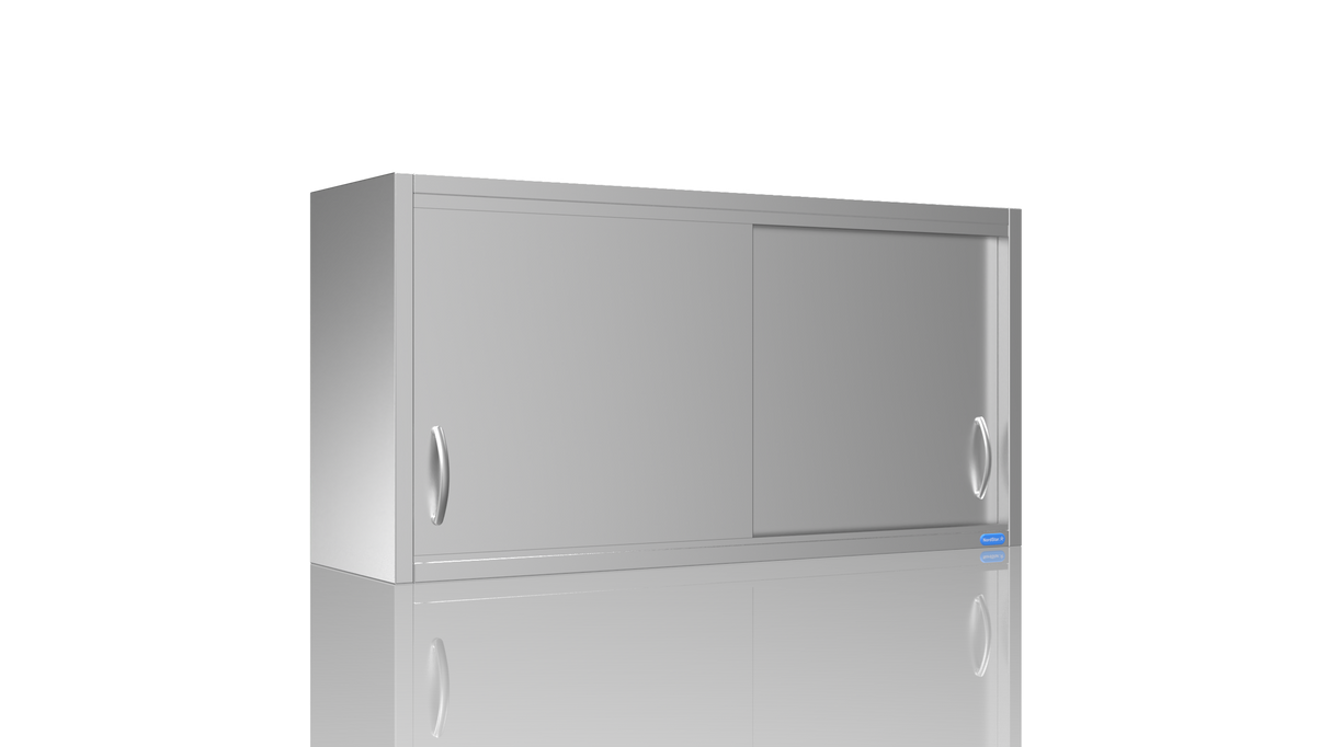 Nordstar Stainless Steel Wall Cupboard 1200mm Wide | NSWC1200 Stainless Steel Wall Cupboards Nordstar