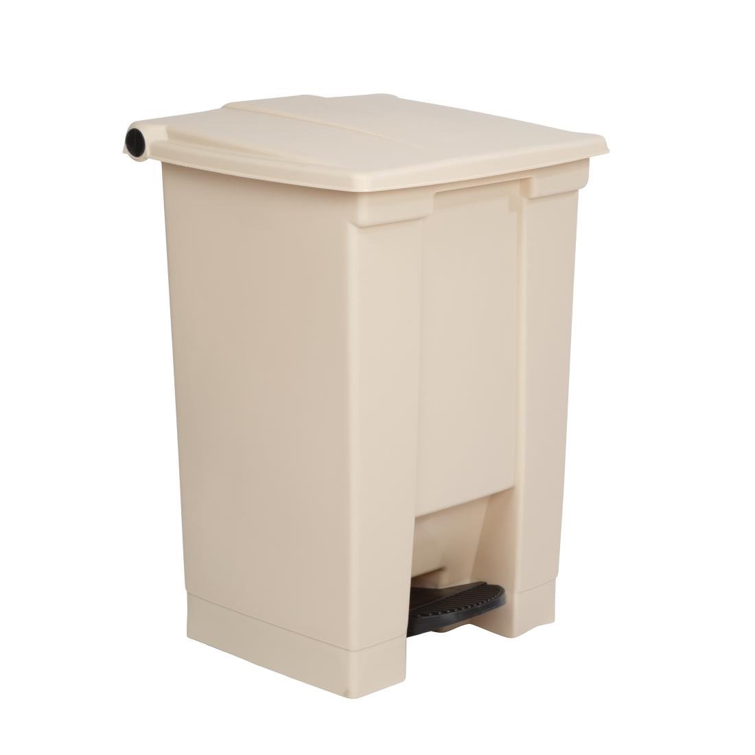 Rubbermaid Step On Pedal Bin Beige 45.5Ltr - K808 Rubbermaid