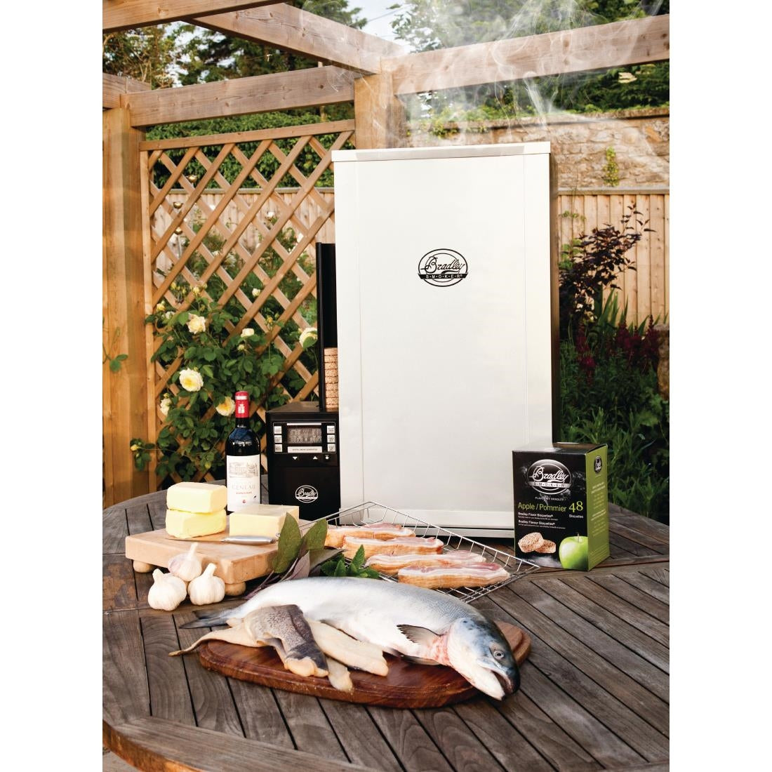 Bradley 6 Rack Electric Digital Food Smoker BTDS108CE - DK788 Bradley