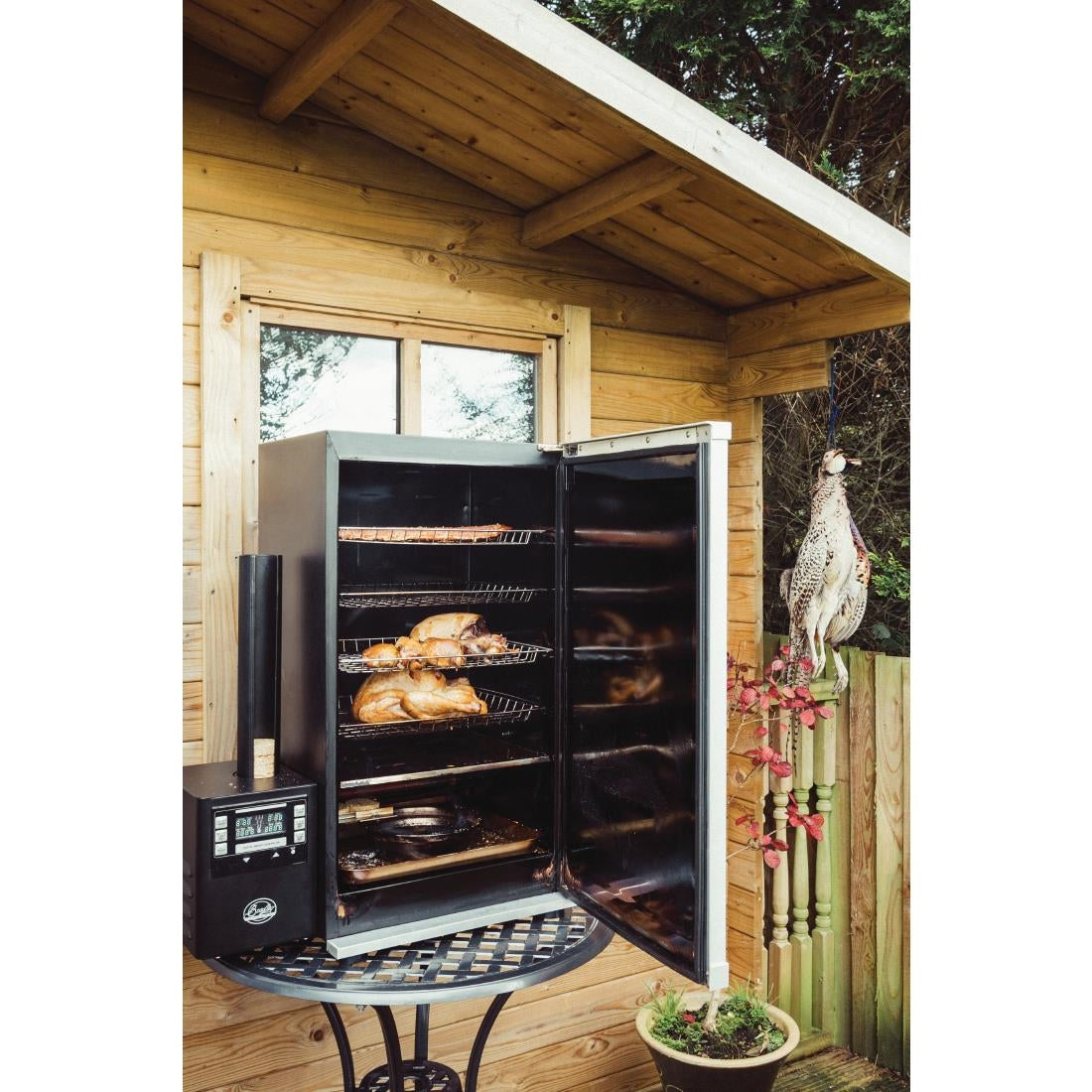 Bradley 6 Rack Electric Digital Food Smoker BTDS108CE - DK788 Bradley