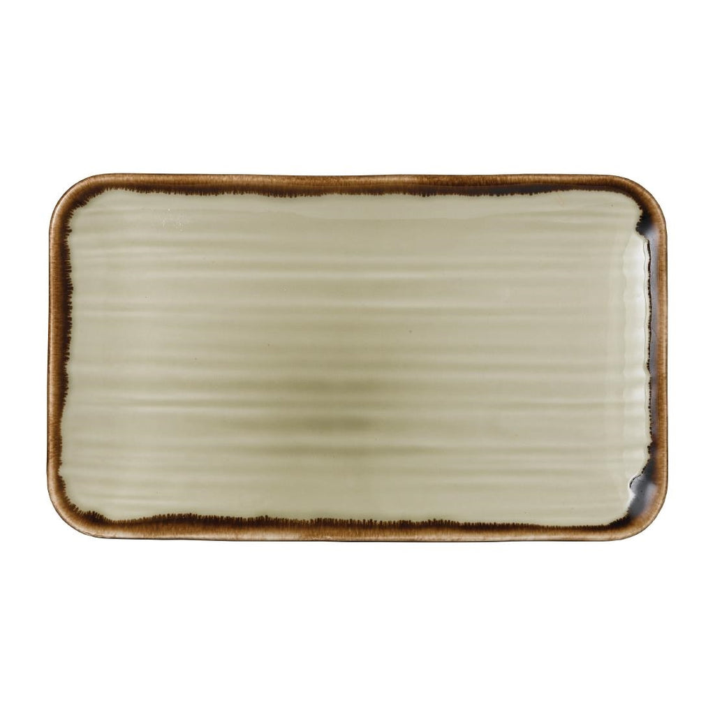 Dudson Harvest Dudson Linen Rectangular Plate 275mm (Pack of 12) - FJ747 Plates Churchill