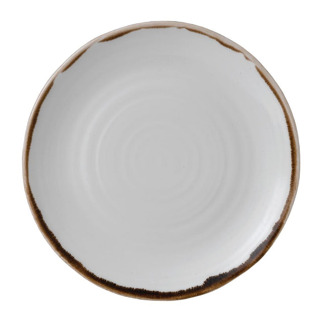 Dudson Harvest Natural Coupe Plate 230mm (Pack of 12) - FJ752 Plates Churchill