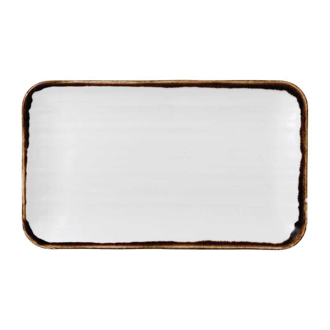 Dudson Harvest Natural Rectangular Plate 275mm (Pack of 12) - FJ757 Plates Churchill