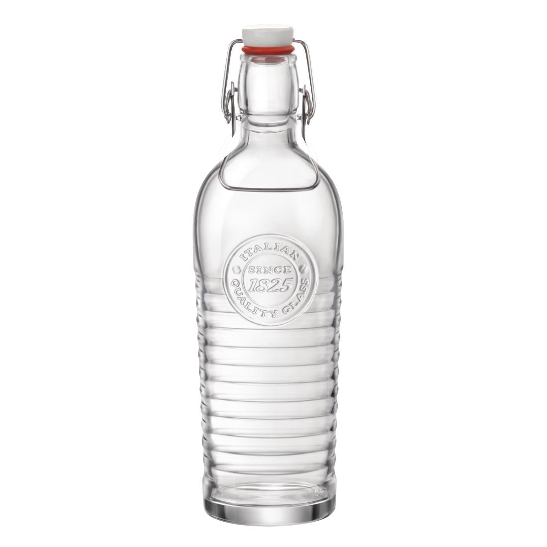 Bormioli Rocco Officina 1825 Vintage Swing Top Bottle 1.2Ltr (Pack of 6) - VV2177 Jugs, Pitchers, Decanters & Carafes Steelite