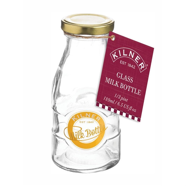 Kilner Mini Milk Bottle 189ml - CZ883 Kilner