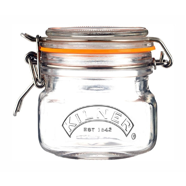 Kilner Clip Top Square Jar 250ml - CZ895 Kilner