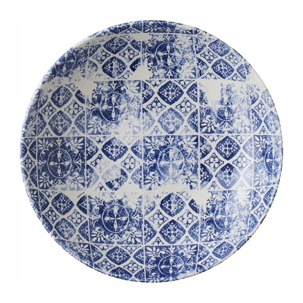 Churchill The Maker's Collection Porto Blue Coupe Bowl 220mm (Pack of 12) - DX151  Dudson