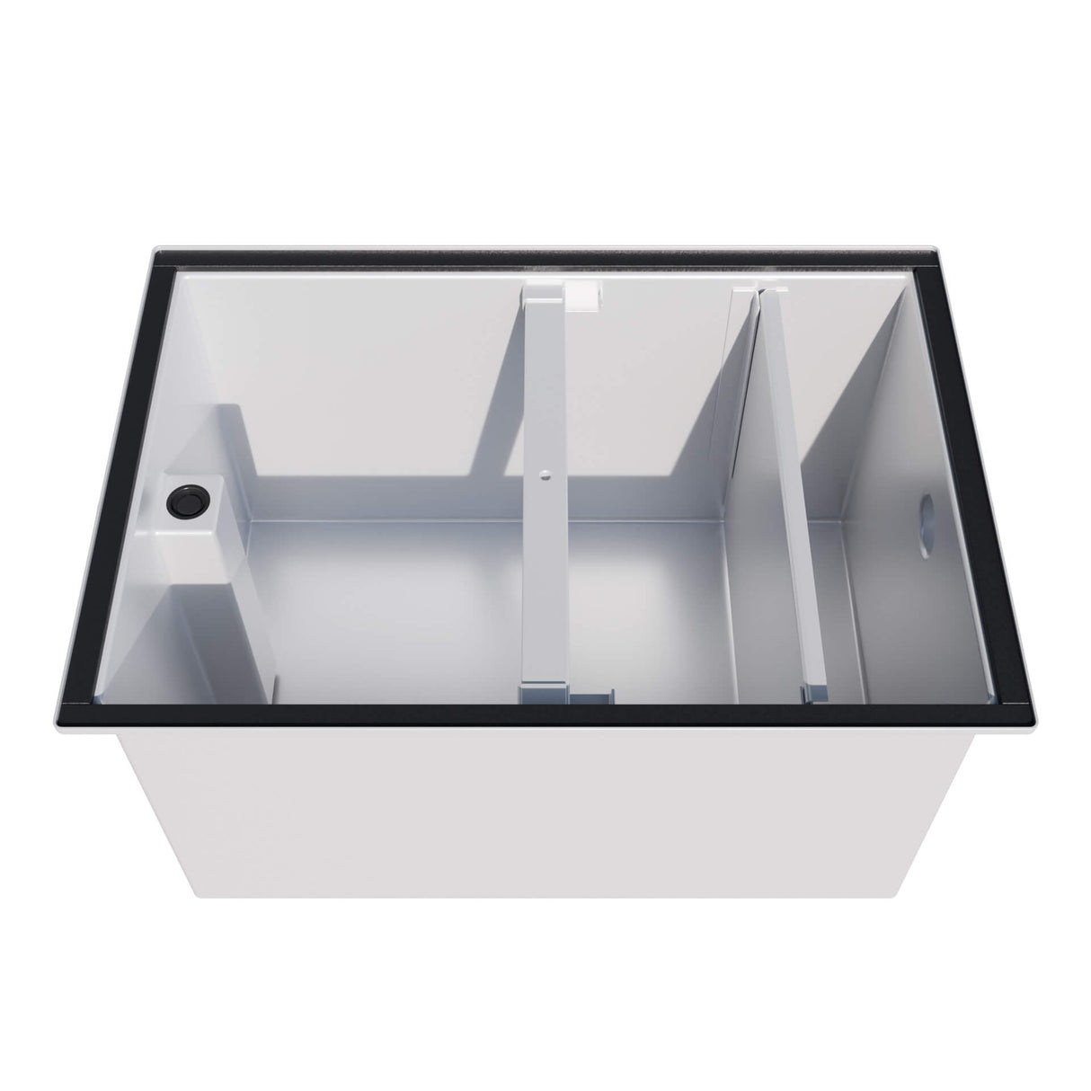 Commercial Grease Trap – 69 Litre Epoxy-Coated Steel | Outdoor & Underground Use | 15KGB Grease Traps / Interceptors - Mild Steel Empire