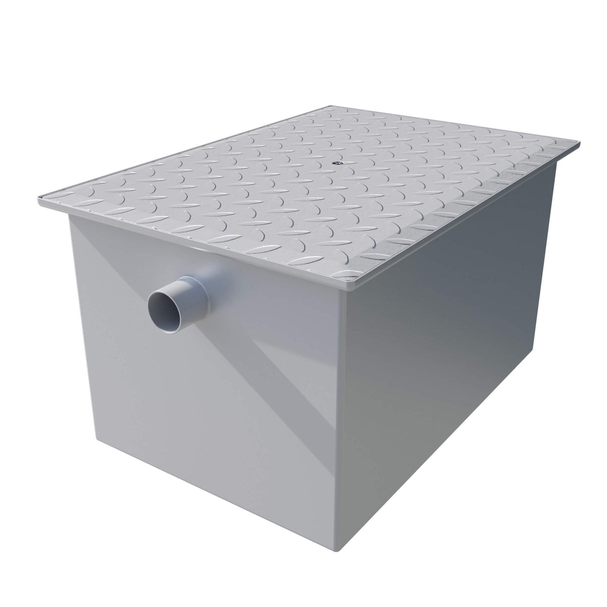 Commercial Grease Trap – 69 Litre Epoxy-Coated Steel | Outdoor & Underground Use | 15KGB Grease Traps / Interceptors - Mild Steel Empire