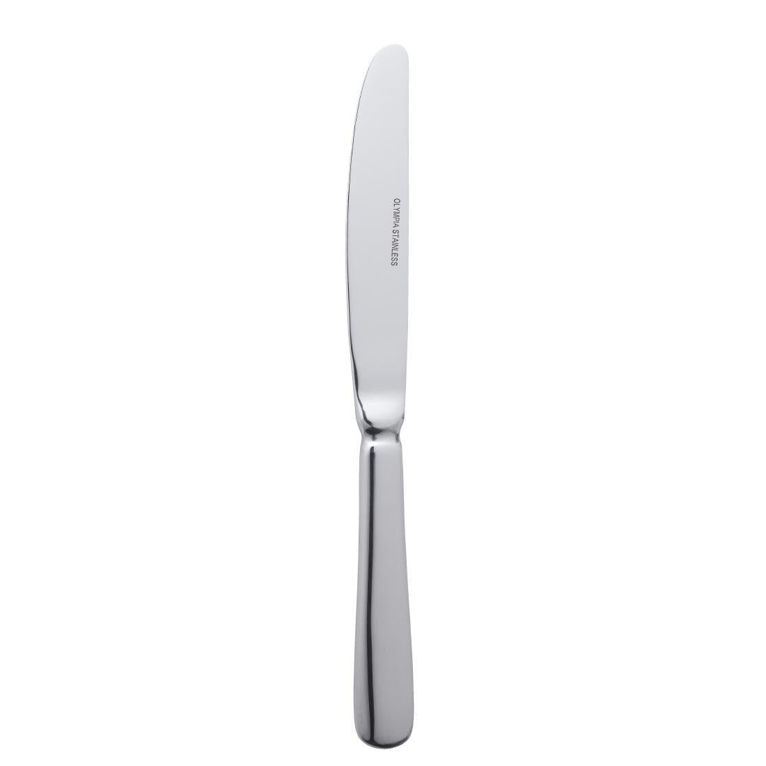 Olympia Baguette Table Knife (Pack of 12) - D595 Table Knives Olympia