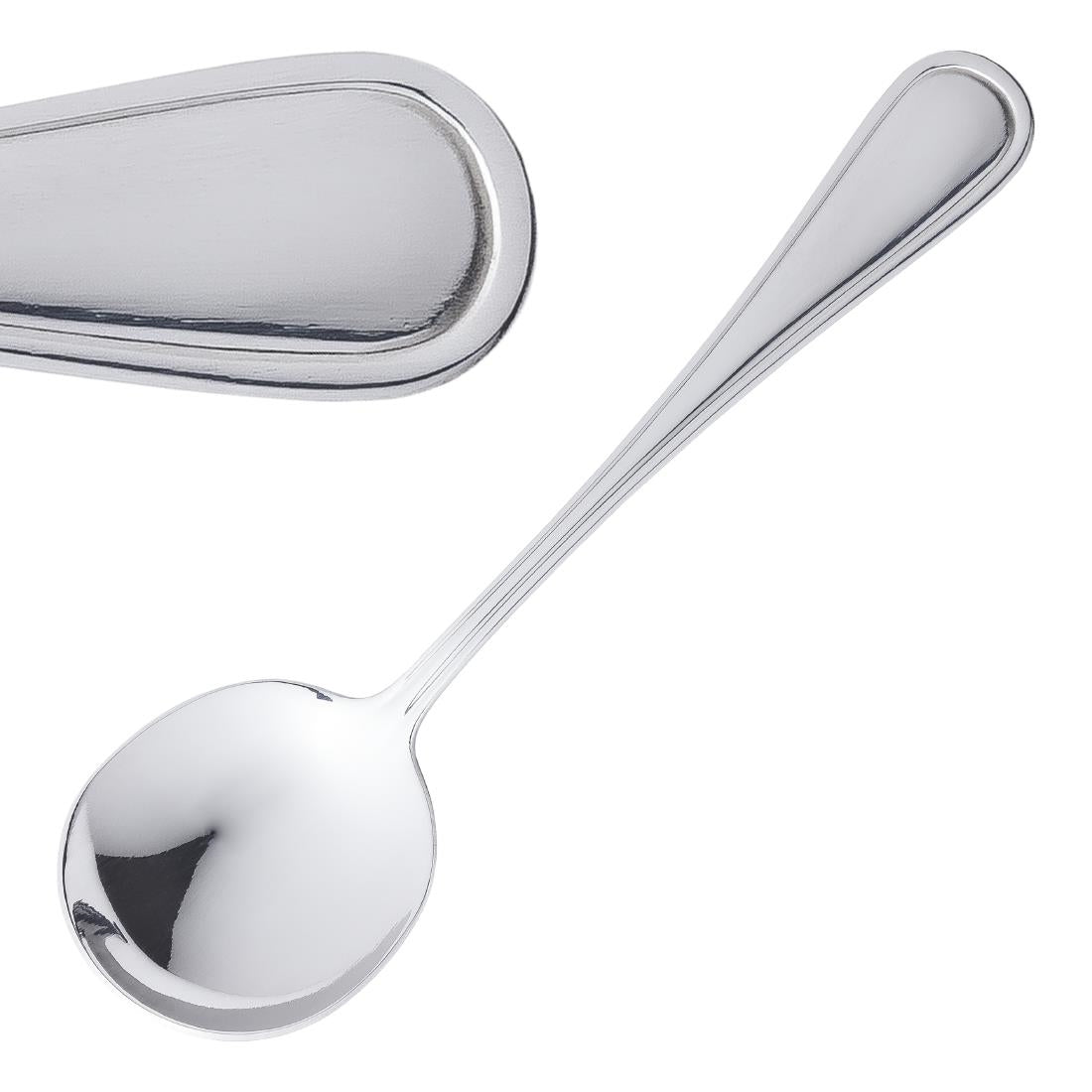 Olympia Mayfair Soup Spoon (Pack of 12) - D511 Spoons Olympia