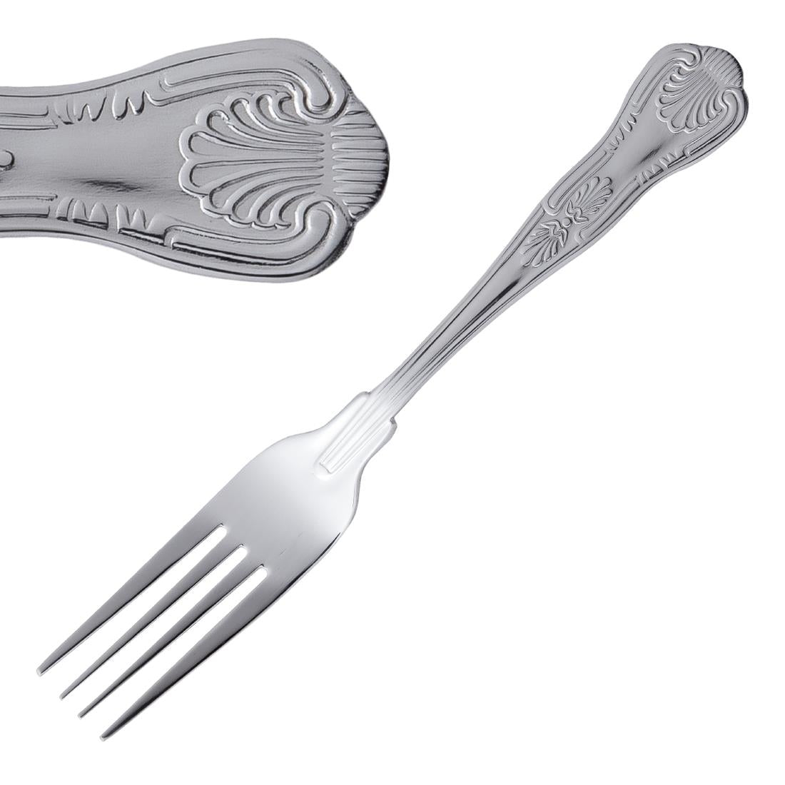 Olympia Kings Dessert Fork (Pack of 12) - D686 Olympia Cutlery Olympia
