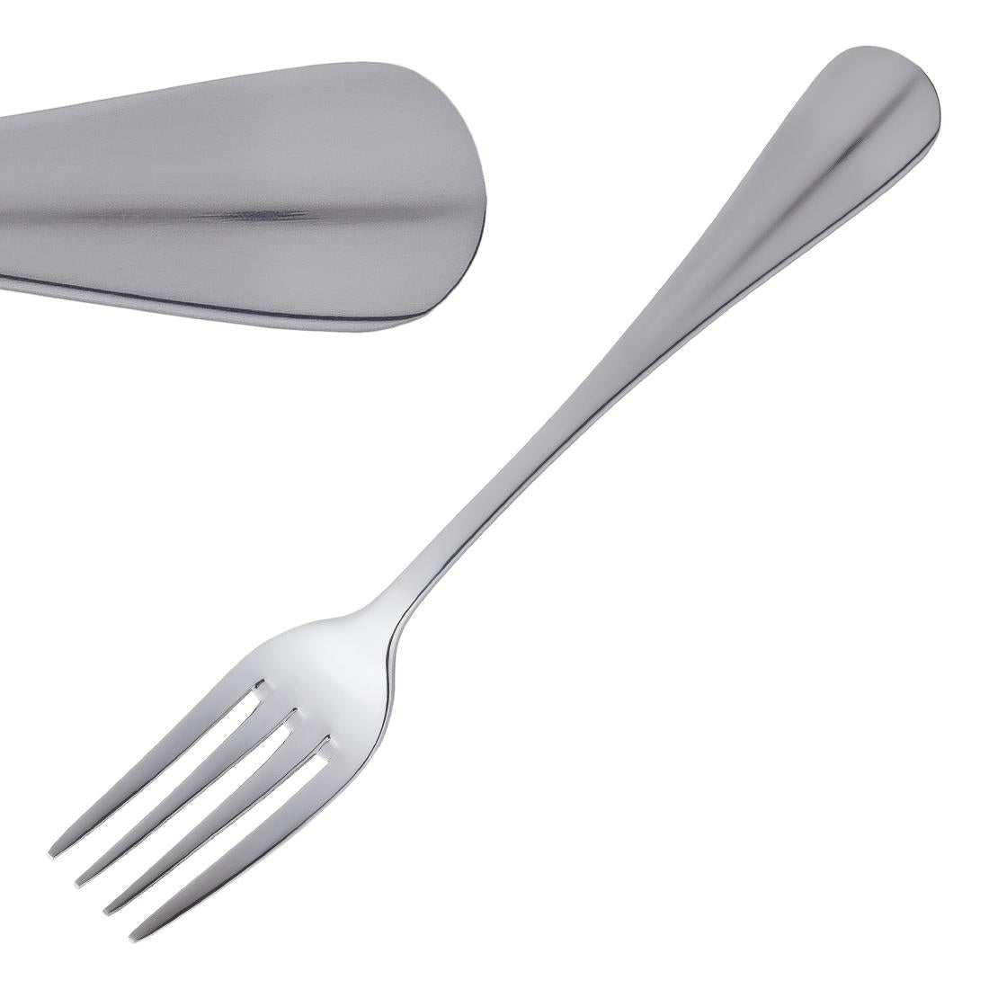 Olympia Baguette Dessert Fork (Pack of 12) - D598 Olympia Cutlery Olympia