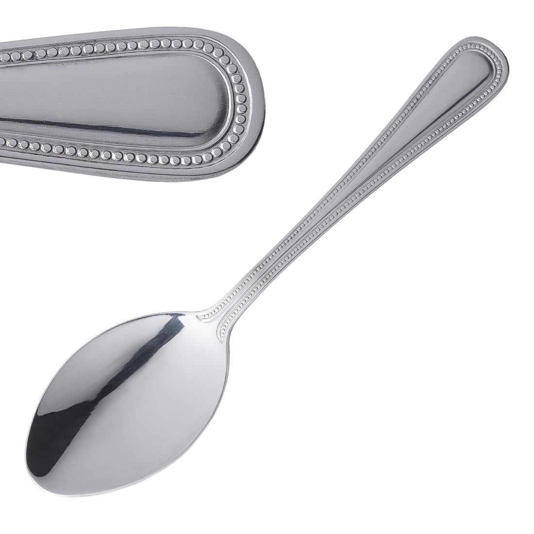 Olympia Bead Service Spoon (Pack of 12) - C132 Spoons Olympia
