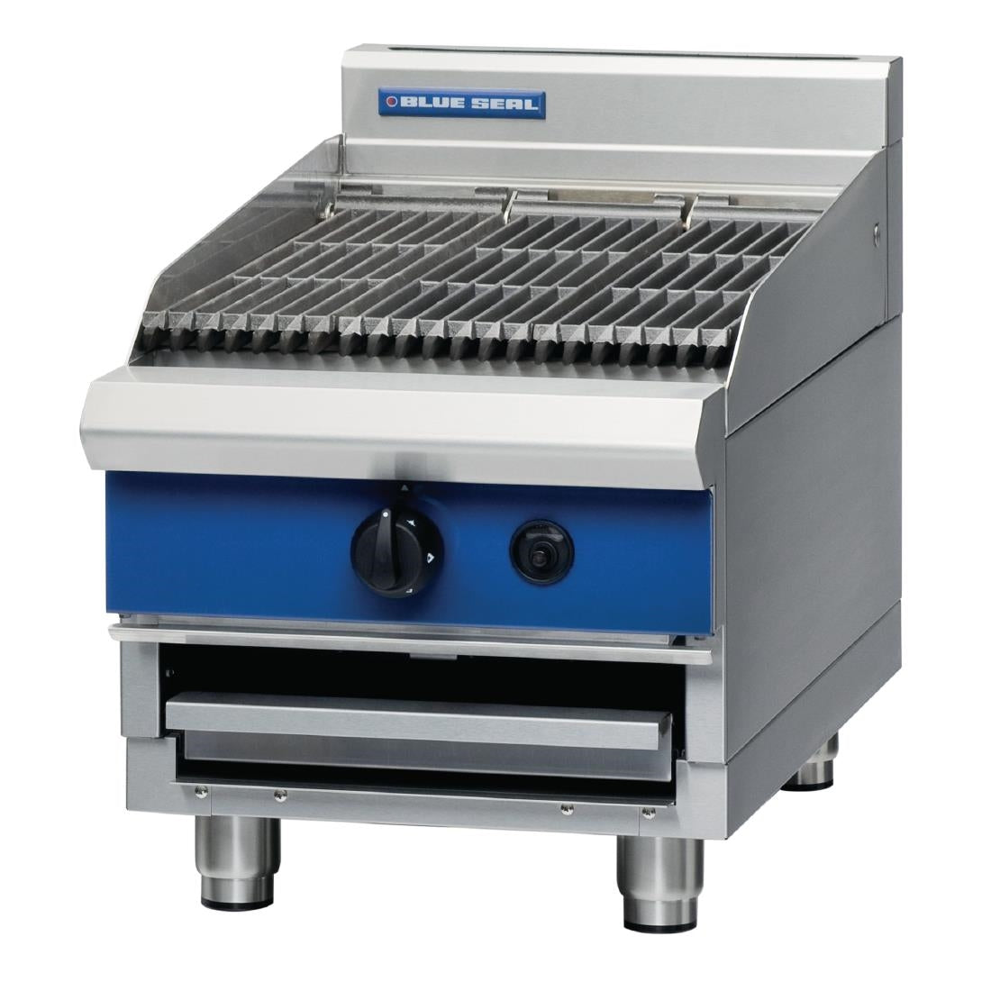 Blue Seal Countertop Chargrill Natural Gas G593 B - CN256-N Charcoal Grills Blue Seal