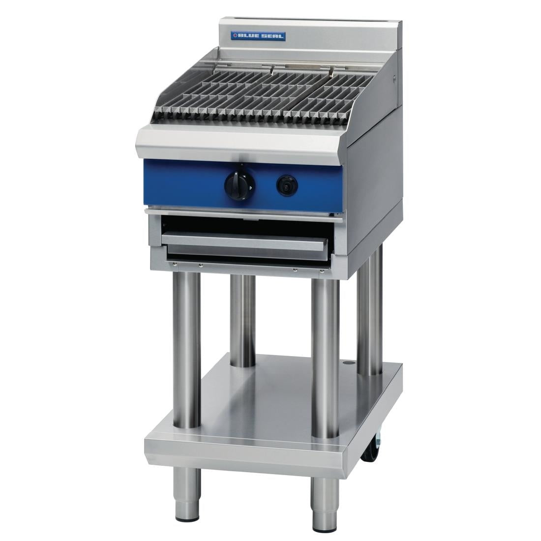 Blue Seal Evolution Chargrill on Stand Natural Gas G593 - CM600-N Charcoal Grills Blue Seal