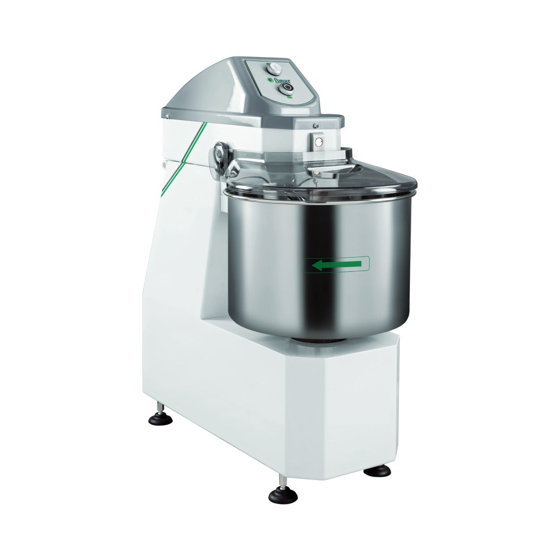 Fimar 22lt Spiral Dough Mixer Fixed Bowl 18Kg | 18/S Fixed Speed Dough Mixers Fimar