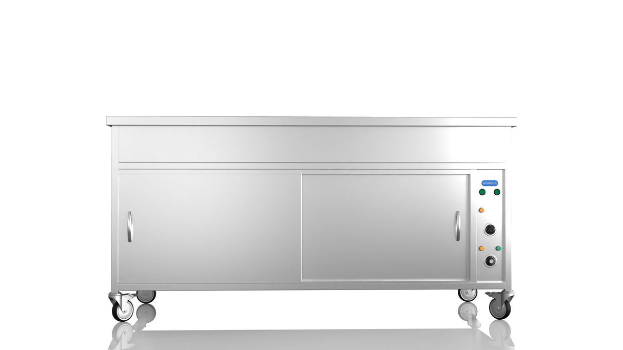 Nordstar Hot Cupboard With Bain Marie 5 x 1/1GN Dry Heat | NSHCBM1800 Hot Cupboards Nordstar