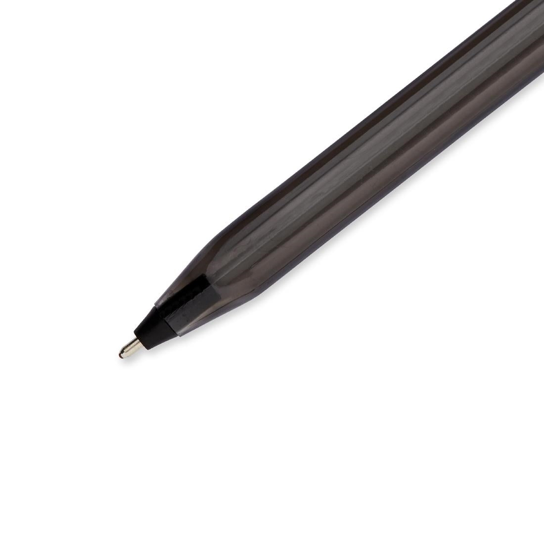 Paper Mate Inkjoy 100 Capped Medium Black Tuck (Pack of 50) - DE717 Paper Mate