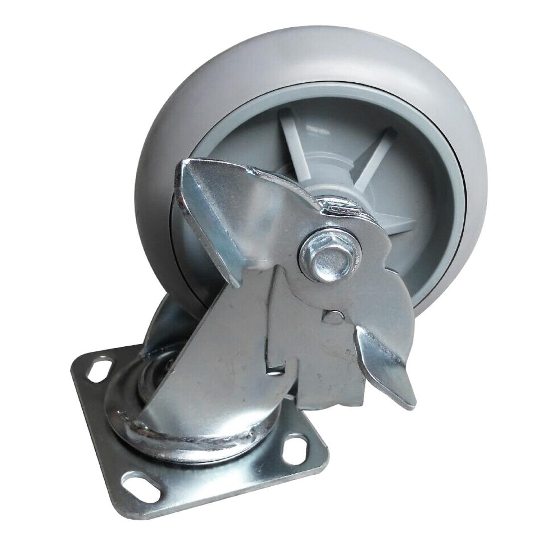 Jantex Spare Braked Castors for Housekeeping Trolley - AD230 Jantex