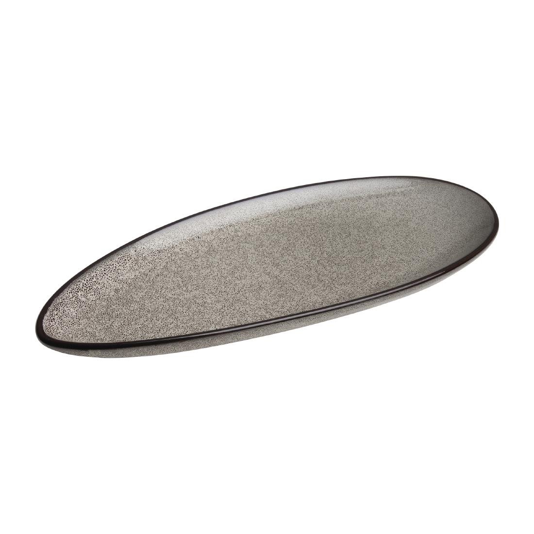 Olympia Mineral Leaf Plates 305mm (Pack of 6) - DF181 Plates Olympia