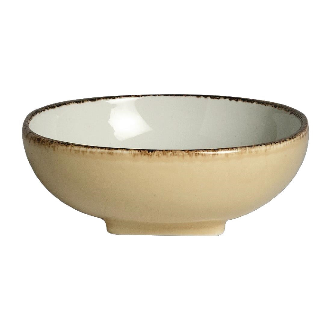 Steelite Terramesa Wheat Tasters Bowls 130mm (Pack of 12) - V7107 Bowls Steelite