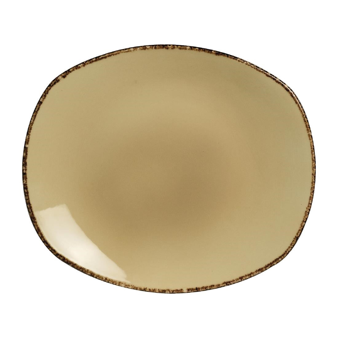 Steelite Terramesa Wheat Spice Plates 255mm (Pack of 24) - V7110 Plates Steelite