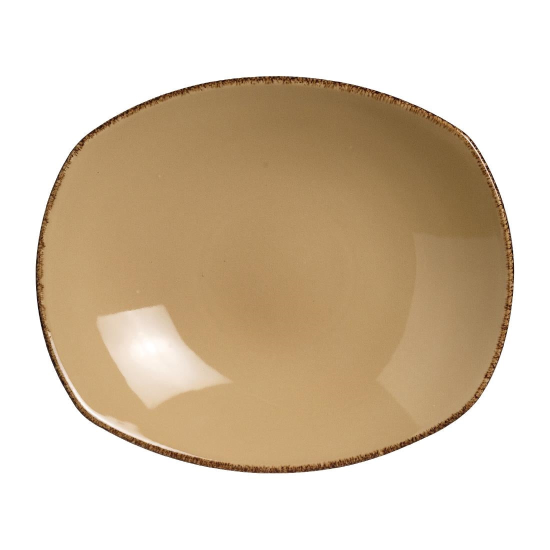 Steelite Terramesa Wheat Zest Platters 255mm (Pack of 12) - V7116 Steelite Performance Steelite