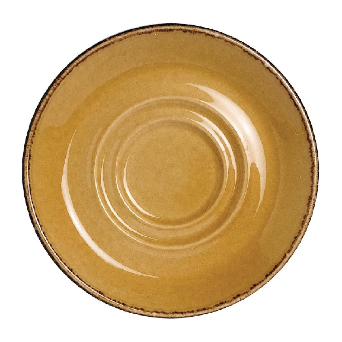 Steelite Terramesa Mustard Saucers 117mm (Pack of 36) - V7663 Steelite Performance Steelite