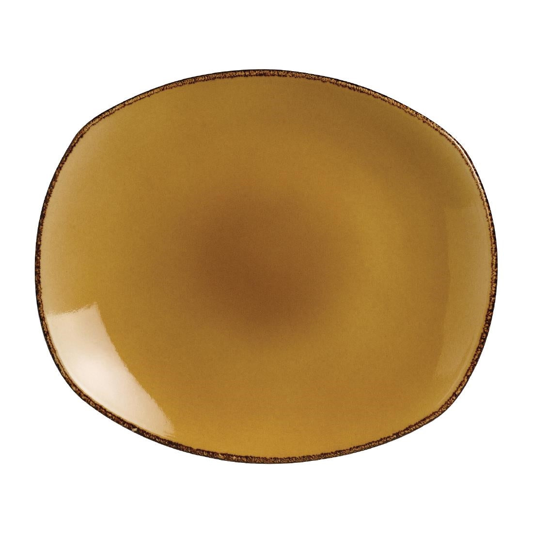 Steelite Terramesa Mustard Spice Plates 202mm (Pack of 24) - V7138 Plates Steelite