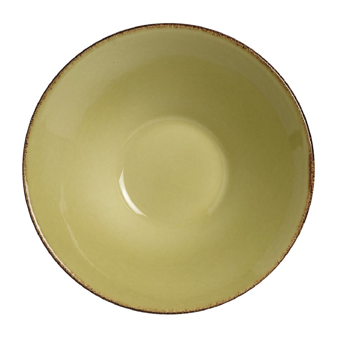Steelite Terramesa Olive Essence Bowls 202mm (Pack of 24) - V7170 Bowls Steelite