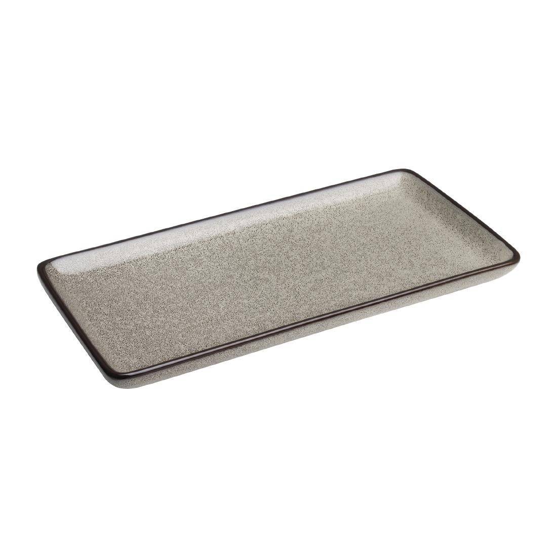 Olympia Mineral Rectangular Plates 335mm (Pack of 4) - DF175 Plates Olympia