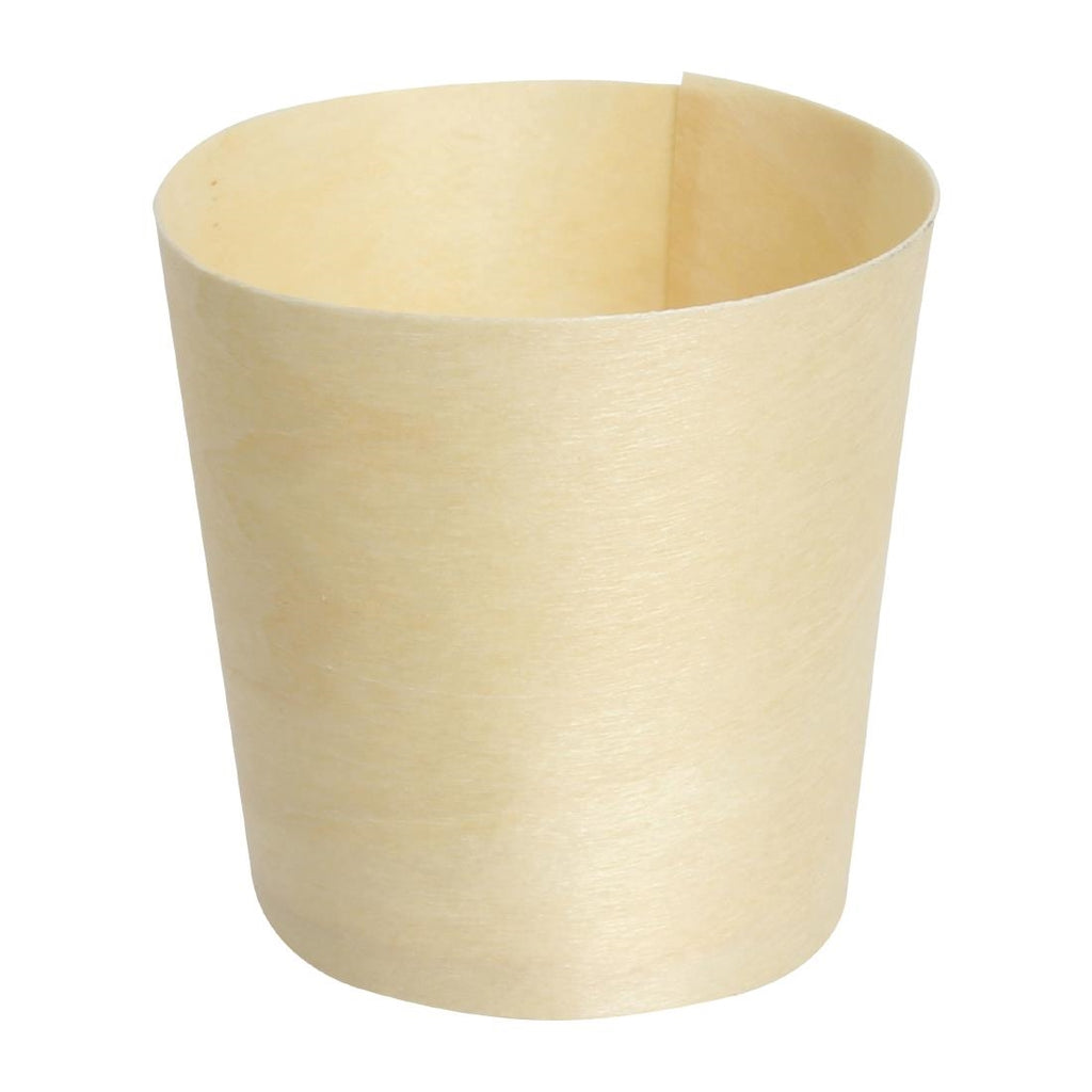 Fiesta Compostable Wooden Sauce Pots 38ml / 1.25oz (Pack of 100) - DK388  Fiesta