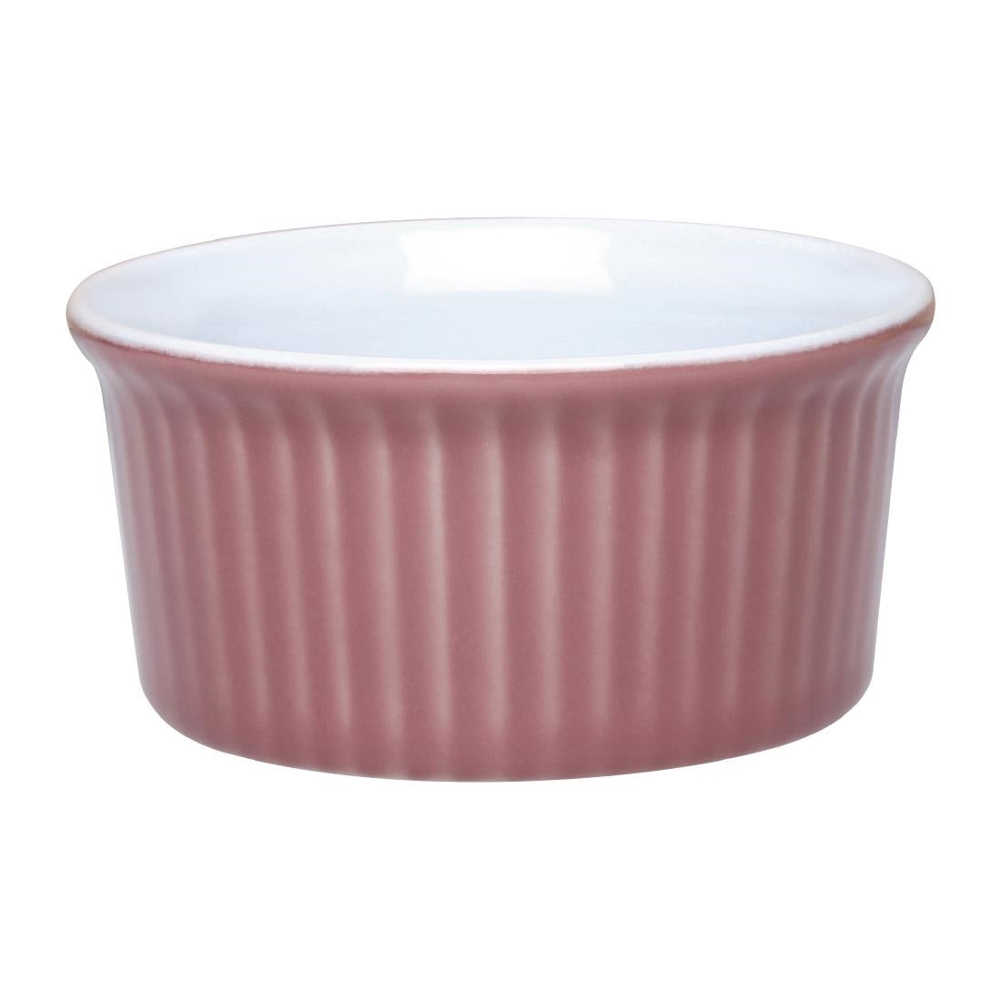 Olympia Pastel Ramekin Red 70ml (Pack of 12) - DC803 Olympia Crockery Olympia