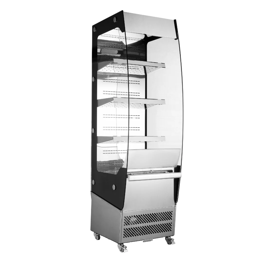 Hamoki Chilled Deli Patisserie Glass Upright Display Fridge 220 Litre - 251018 Refrigerated Floor Standing Display Hamoki