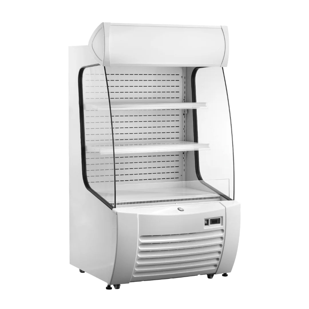 Hamoki Chilled Deli Patisserie Glass Upright Display Fridge 360 Litre - 251019 Refrigerated Floor Standing Display Hamoki