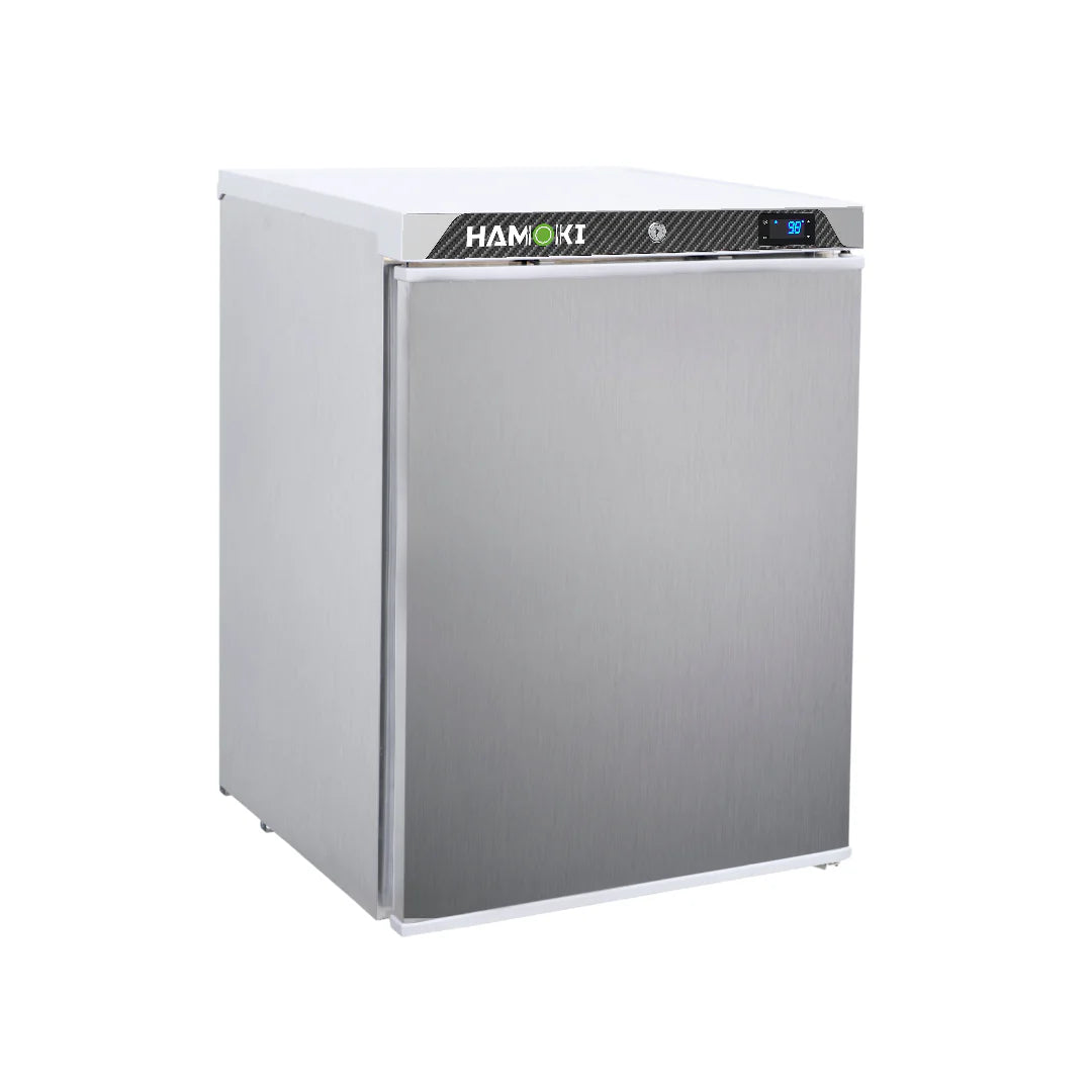 Hamoki Single Door Undercounter Storage Refrigerator 99 Litre Stainless Steel - 311012 Refrigeration - Undercounter Hamoki