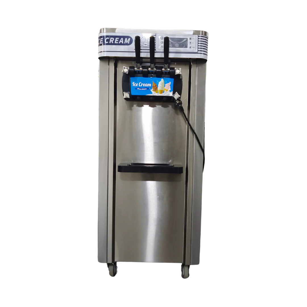 Hamoki Ice Cream Machine Floor Standing with Air Pump & Precooling System 2 x 6 Litre - 331001 Ice Cream Machines & Makers Hamoki