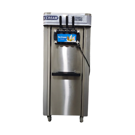 Hamoki Ice Cream Machine Floor Standing with Air Pump & Precooling System 2 x 6 Litre - 331001 Ice Cream Machines & Makers Hamoki
