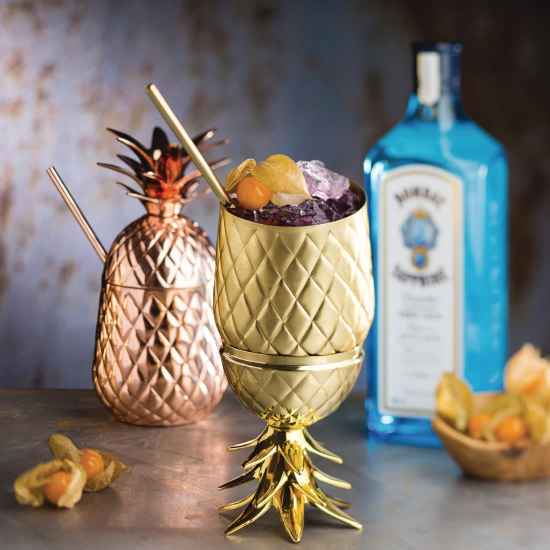 Utopia Hawaii Pineapple Gold 570ml - DA137 Cocktail Glasses Utopia