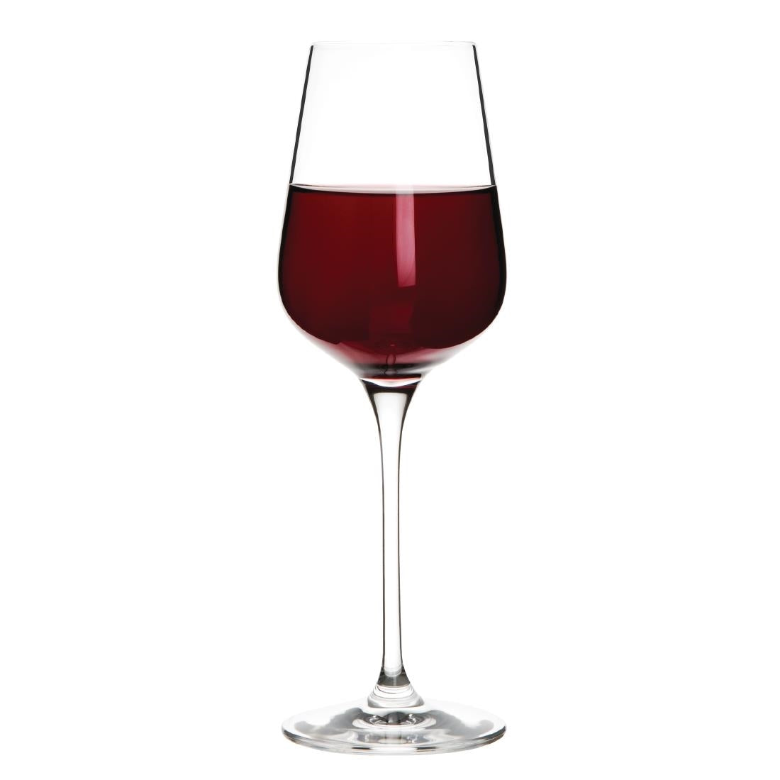 Olympia Claro One Piece Crystal Wine Glasses 430ml (Pack of 6) - CS465 Wine Glasses Olympia
