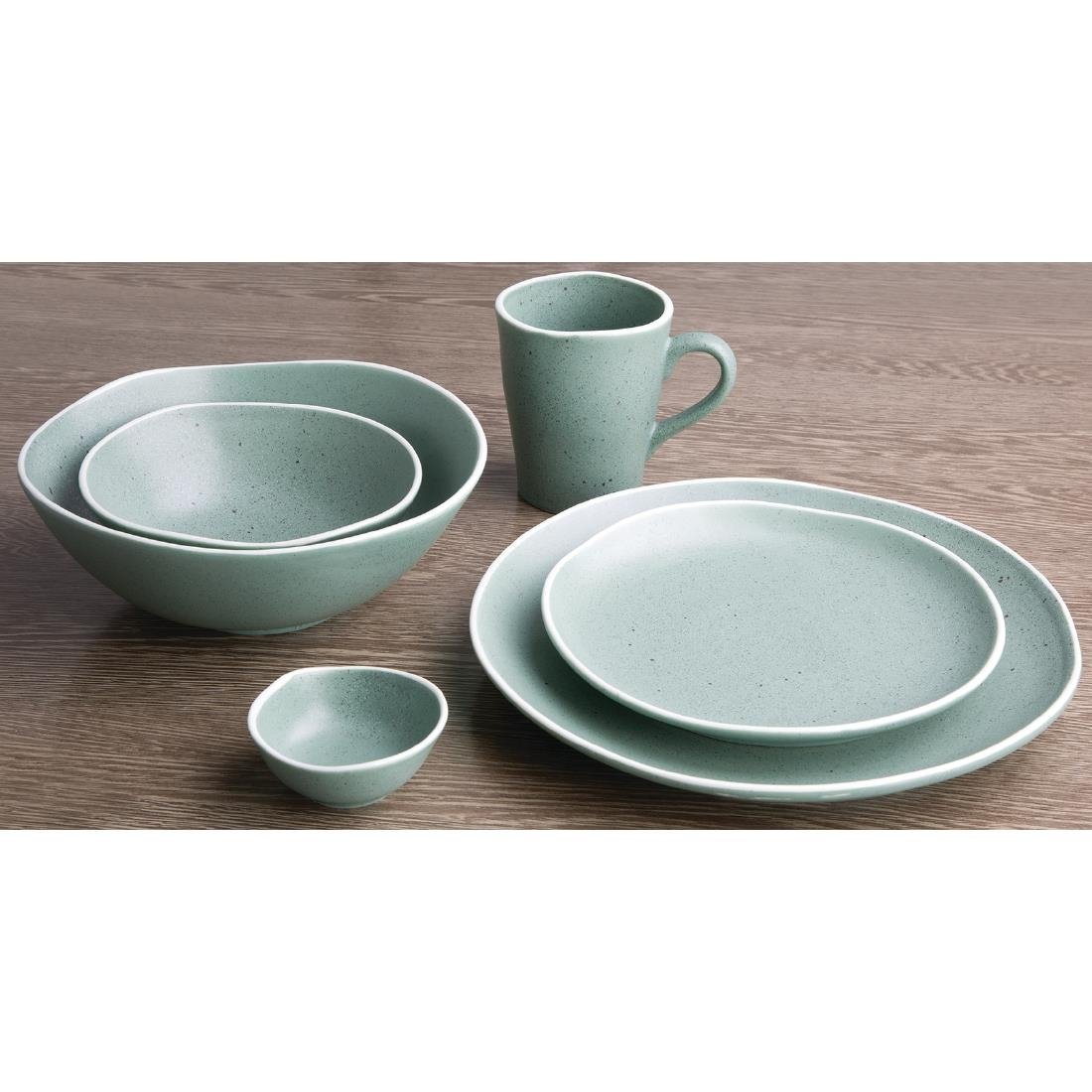 Olympia Chia Small Bowls Green 155mm (Pack of 6) - DR803 Bowls Olympia