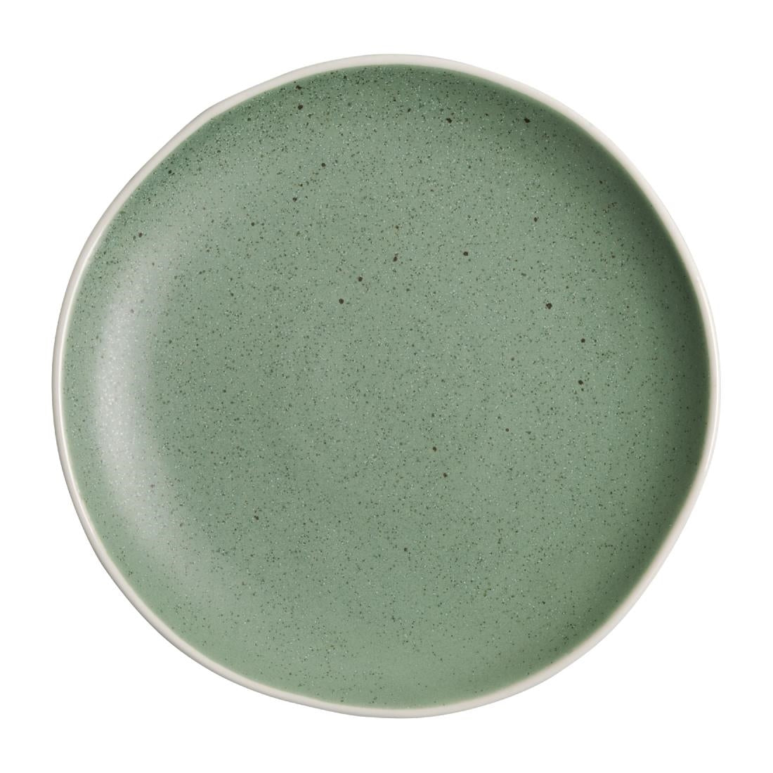 Olympia Chia Plates Green 205mm (Pack of 6) - DR801 Plates Olympia