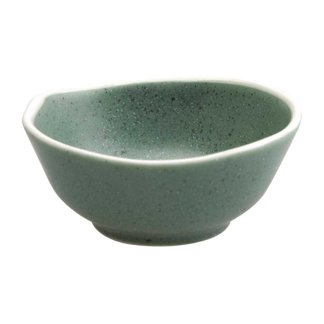 Olympia Chia Dipping Dishes Green 80mm (Pack of 12) - DR806 Olympia Crockery Olympia
