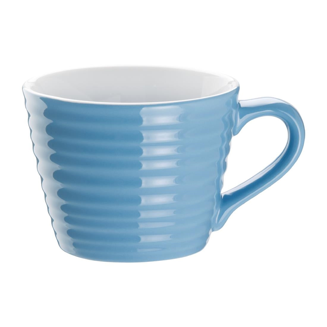 Olympia Cafe Aroma Mug Blue - 230ml 8fl oz (Box 6) - DH636 Olympia Crockery Olympia
