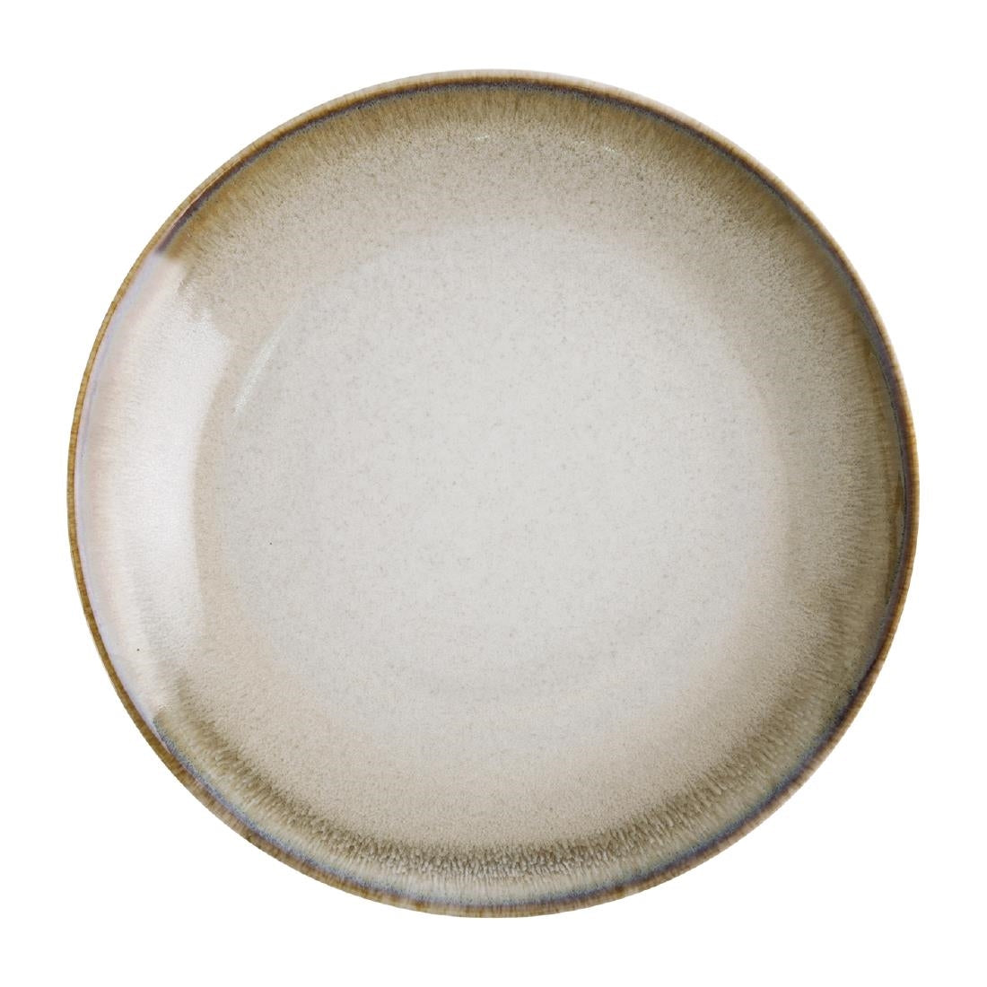 Olympia Birch Taupe Coupe Plates 270mm (Pack of 6) - DR783 Plates Olympia
