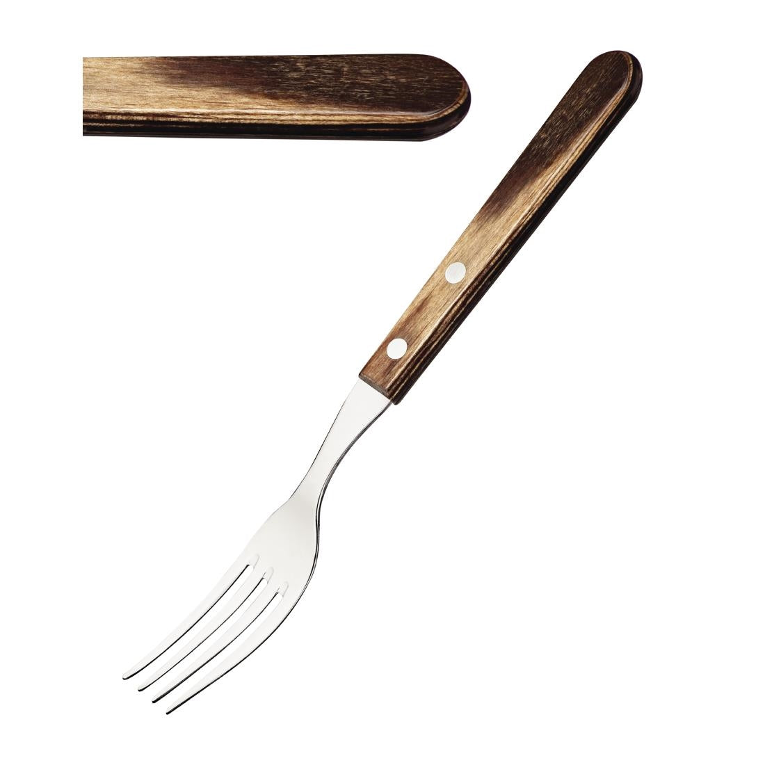 Tramontina Gaucho Steak Forks (Pack of 6) - GE996 Tramontina